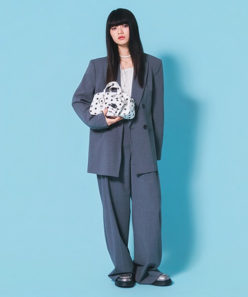 Casselini(キャセリーニ)の「Casselini(キャセリーニ)ボストン+ウォレットSET(ボストンバッグ・レディース・ブルー/ピンク/ブラック/ホワイト・FREE)」の18枚目の写真