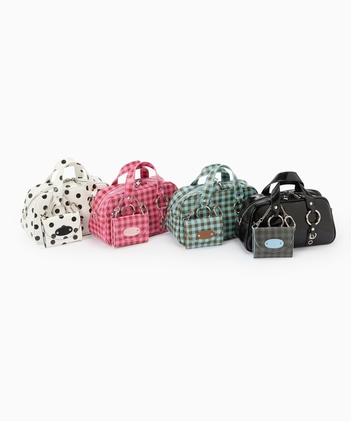 Casselini(キャセリーニ)の「Casselini(キャセリーニ)ボストン+ウォレットSET(ボストンバッグ・レディース・ブルー/ピンク/ブラック/ホワイト・FREE)」の19枚目の写真