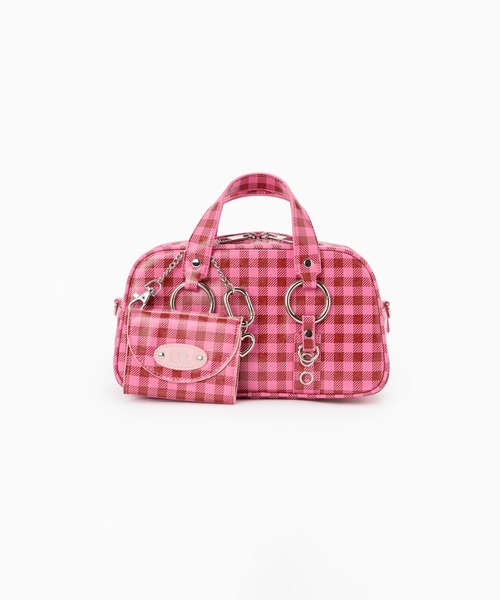 Casselini(キャセリーニ)の「Casselini(キャセリーニ)ボストン+ウォレットSET(ボストンバッグ・レディース・ブルー/ピンク/ブラック/ホワイト・FREE)」の21枚目の写真