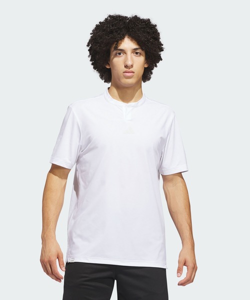 adidas(アディダス)の「ビヨンド ゴルフ クラブ ツイストニット レンジ シャツ【adidas Golf/アディダスゴルフ】(Tシャツ/カットソー・メンズ・ホワイト・XX-LARGE/3XL/LARGE/MEDIUM/SMALL/X-LARGE)」の1枚目の写真