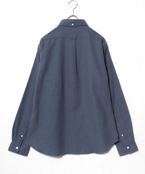 MARUKAWA(マルカワ)の「2026AW FLANNEL フランネル 無地 長袖ボタンダウンシャツ(シャツ/ブラウス・メンズ・ブラウン/チャコール/ネイビー/ベージュ・LL/L/M)」の13枚目の写真