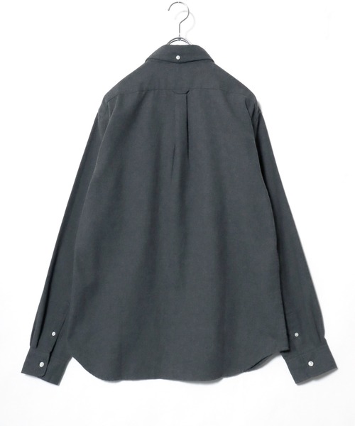 MARUKAWA(マルカワ)の「2026AW FLANNEL フランネル 無地 長袖ボタンダウンシャツ(シャツ/ブラウス・メンズ・ブラウン/チャコール/ネイビー/ベージュ・LL/L/M)」の15枚目の写真