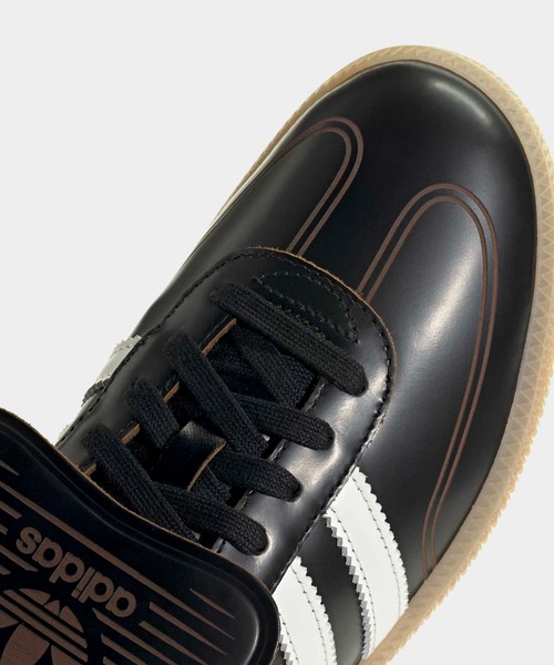 adidas(アディダス)の「SAMBA LT EXCLUSIVE for URBAN RESERCH サンバ スニーカー / アディダスオリジナルス adidas Originals(スニーカー・メンズ・ブラック・25.5cm/26.0cm/25.0cm/24.5cm/24.0cm/23.5cm/22.0cm/23.0cm/22.5cm/26.5cm/27.0cm/27.5cm/28.0cm/29.0cm/28.5cm)」の6枚目の写真