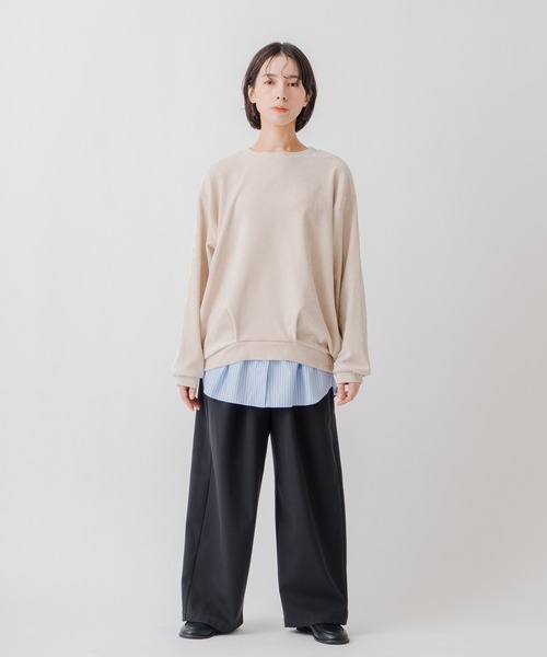 Kelen(ケレン)の「「KELEN / ケレン」裏起毛ボンディングイージーパンツ(その他パンツ・レディース・グレー/ブラウン/ブラック/チャコールグレー・S/M)」の8枚目の写真