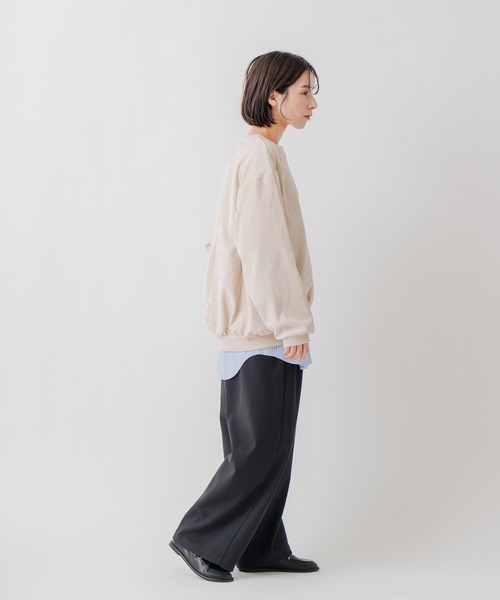Kelen(ケレン)の「「KELEN / ケレン」裏起毛ボンディングイージーパンツ(その他パンツ・レディース・グレー/ブラウン/ブラック/チャコールグレー・S/M)」の10枚目の写真