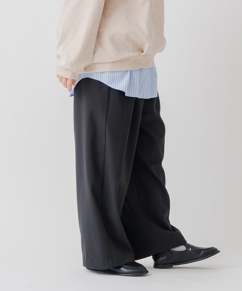 Kelen(ケレン)の「「KELEN / ケレン」裏起毛ボンディングイージーパンツ(その他パンツ・レディース・グレー/ブラウン/ブラック/チャコールグレー・S/M)」の11枚目の写真