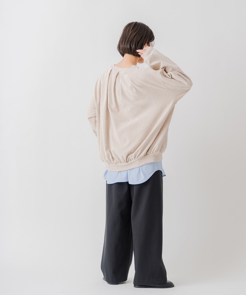 Kelen(ケレン)の「「KELEN / ケレン」裏起毛ボンディングイージーパンツ(その他パンツ・レディース・グレー/ブラウン/ブラック/チャコールグレー・S/M)」の12枚目の写真