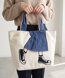 mis zapatos（ミス　サパト）の「mis zapatos ロングスカート　トート（トートバッグ）」