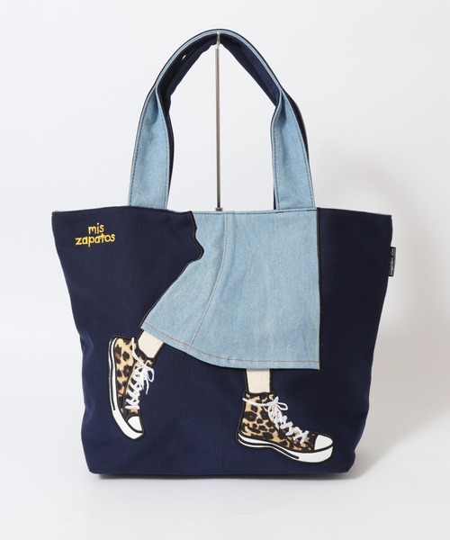 mis zapatos（ミス　サパト）の「mis zapatos ロングスカート　トート（トートバッグ・レディース・ピンク/グレー/カーキ/ネイビー/ブラック/ナチュラル・FREE）」の19枚目の写真
