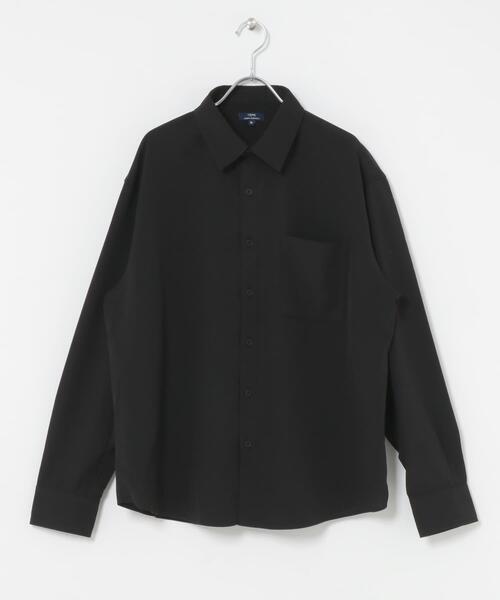 ITEMS URBANRESEARCH(アイテムズ アーバンリサーチ)の「ヨウリュウレギュラーカラー長袖シャツ(シャツ/ブラウス・メンズ・ダークグレー/オリーブ/ブラック/ネイビー・MEDIUM/LARGE)」の13枚目の写真