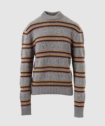 MARNI（マルニ）の「CASHMERE STRIPED / クルーネックニット（ニット/セーター）」