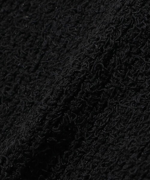 Ray BEAMS(レイビームス)の「ジップ ポロニット ミニ ワンピース(ワンピース・レディース・ブラック/オフホワイト・ONE SIZE)」の8枚目の写真