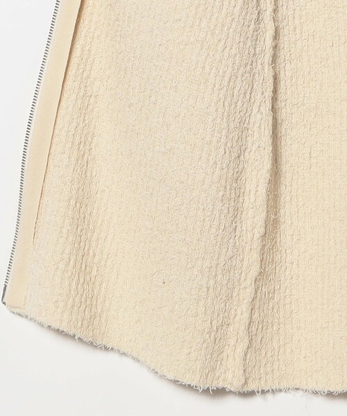 Ray BEAMS(レイビームス)の「ジップ ポロニット ミニ ワンピース(ワンピース・レディース・ブラック/オフホワイト・ONE SIZE)」の12枚目の写真