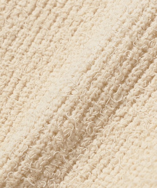 Ray BEAMS(レイビームス)の「ジップ ポロニット ミニ ワンピース(ワンピース・レディース・ブラック/オフホワイト・ONE SIZE)」の15枚目の写真