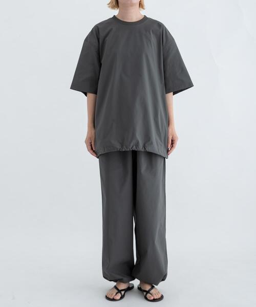 TOHA(トハ)の「リカバリーウェア布帛 半袖/ロングパンツ(ルームウェア/パジャマ・メンズ・ネイビー/チャコールグレー/ブルー・X-LARGE/LARGE/SMALL/MEDIUM)」の17枚目の写真