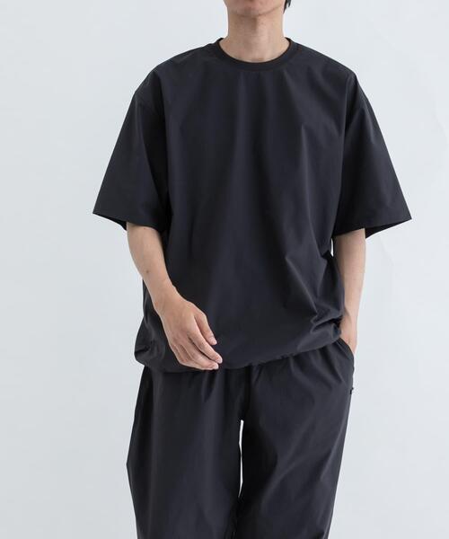 TOHA(トハ)の「『一般医療機器』リカバリーウェア布帛 半袖/ロングパンツ(ルームウェア/パジャマ・メンズ・ネイビー/チャコールグレー/ブルー・X-LARGE/LARGE/SMALL/MEDIUM)」の4枚目の写真