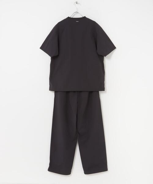 TOHA(トハ)の「リカバリーウェア布帛 半袖/ロングパンツ(ルームウェア/パジャマ・メンズ・ネイビー/チャコールグレー/ブルー・X-LARGE/LARGE/SMALL/MEDIUM)」の7枚目の写真