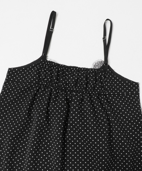 ITEMS URBANRESEARCH(アイテムズ アーバンリサーチ)の「アソートプリントキャミワンピース(ワンピース・レディース・ブラック系その他/ドット・FREE)」の17枚目の写真