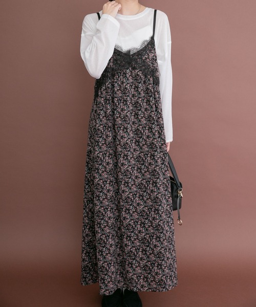 ITEMS URBANRESEARCH(アイテムズ アーバンリサーチ)の「アソートプリントキャミワンピース(ワンピース・レディース・ブラック系その他/ドット・FREE)」の11枚目の写真