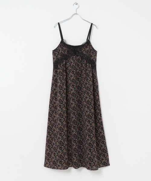 ITEMS URBANRESEARCH(アイテムズ アーバンリサーチ)の「アソートプリントキャミワンピース(ワンピース・レディース・ブラック系その他/ドット・FREE)」の5枚目の写真