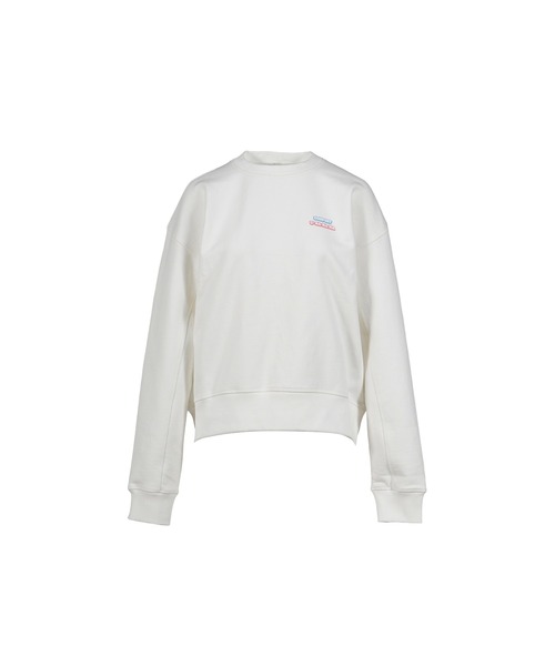 NUBIAN(ヌビアン)の「COMFORT X UH SWEATSHIRT(スウェット・レディース・ホワイト/ブラック・X-LARGE/LARGE)」の1枚目の写真