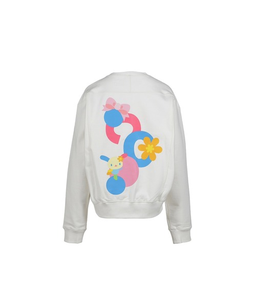 NUBIAN(ヌビアン)の「COMFORT X UH SWEATSHIRT(スウェット・レディース・ホワイト/ブラック・X-LARGE/LARGE)」の3枚目の写真