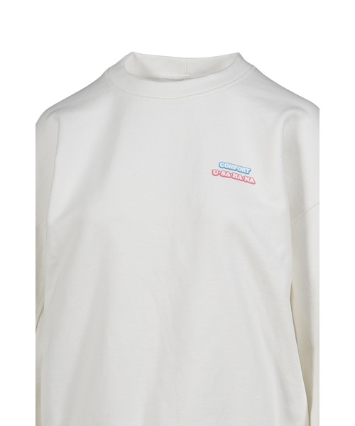 NUBIAN(ヌビアン)の「COMFORT X UH SWEATSHIRT(スウェット・レディース・ホワイト/ブラック・X-LARGE/LARGE)」の5枚目の写真
