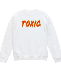 NOBOUND(ノーバウンド) トレーナー スウェット メルティングTOXIC ロゴ プリント 8.8オンス 裏毛 メンズ レディース ユニセックス ストリート