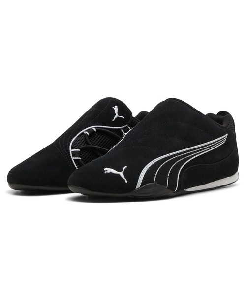 PUMA(プーマ)の「PUMA/プーマ プーマ キャッチ ソレイユ スリップオン 403956(スニーカー・レディース・ブラック/ライトグレー・23.0cm/24.0cm/25.0cm/24.5cm/23.5cm/22.5cm)」の6枚目の写真
