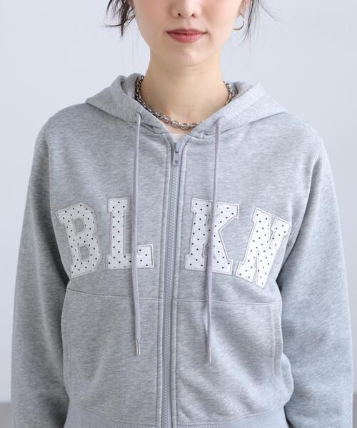FREE'S MART(フリーズマート)の「ドットワッペンロゴパーカー(Tシャツ/カットソー・レディース・ネイビー/グレー・FREE)」の14枚目の写真