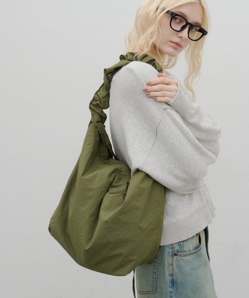 CIAOPANIC TYPY（チャオパニックティピー）の「【WEB限定】復刻！ギャザーナイロンショルダー（ショルダーバッグ・レディース・アイボリー/ブラック/シルバー/カーキ/グレー・ONE SIZE）」の19枚目の写真