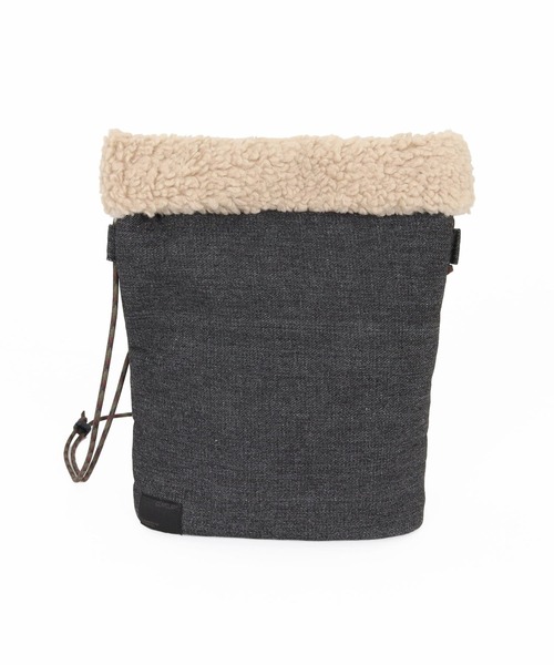 GLIMCLAP(グリムクラップ)の「mko13935-Shearling Denim Drawstring Tote 巾着バッグ(212-035-gla-cg)(ショルダーバッグ・メンズ・ブラック/インディゴブルー/コバルトブルー・FREE)」の20枚目の写真