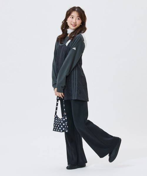 adidas(アディダス)の「【Kep1er ヒュニンバヒエさん着用】 別注 アディダス adidas PRISM COLLECTION レースチュニック&長袖Tシャツ セット(その他トップス・レディース・グレー/グリーン・XL/L/M/S)」の18枚目の写真