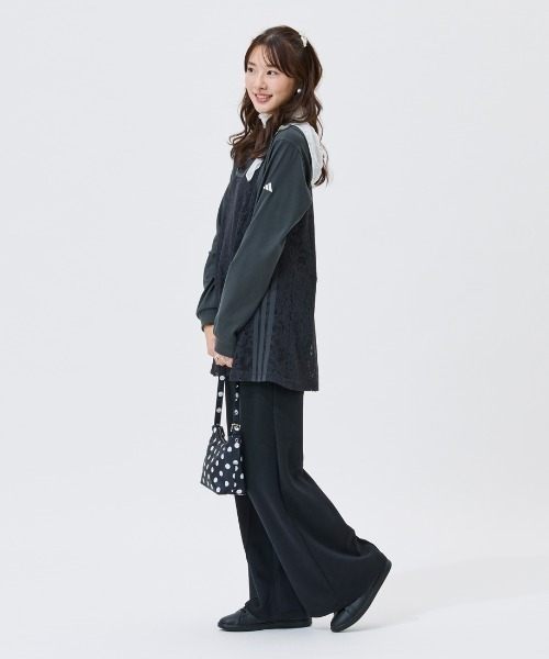 adidas(アディダス)の「【Kep1er ヒュニンバヒエさん着用】 別注 アディダス adidas PRISM COLLECTION レースチュニック&長袖Tシャツ セット(その他トップス・レディース・グレー/グリーン・XL/L/M/S)」の19枚目の写真