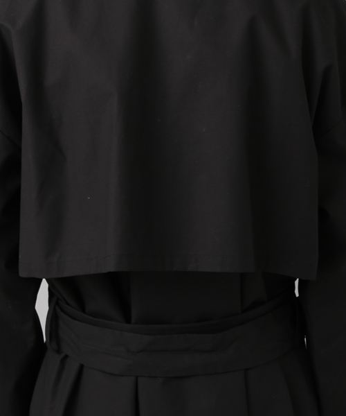 08sircus（ゼロエイトサーカス）の「【08sircus×UNITED TOKYO】オーバーコート（トレンチコート・メンズ・ベージュ/ブラック・1/0/2）」の8枚目の写真