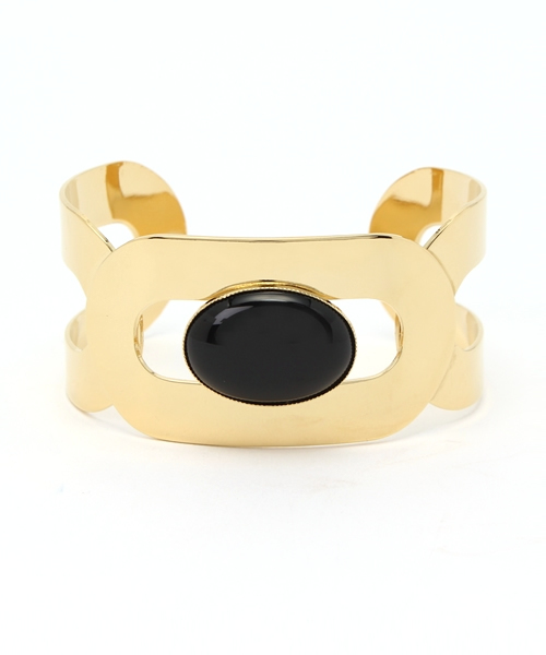 FIGARO Paris(フィガロパリ)の「IMAIストーン フトバングル(バングル/リストバンド・レディース・ブラック系その他/ブルー・FREE)」の2枚目の写真