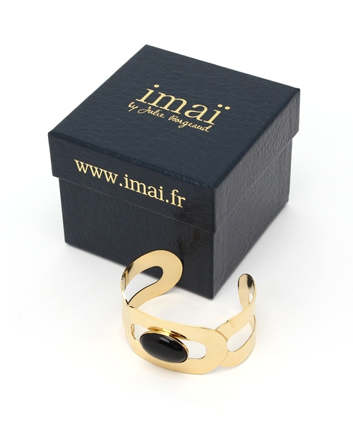 FIGARO Paris(フィガロパリ)の「IMAIストーン フトバングル(バングル/リストバンド・レディース・ブラック系その他/ブルー・FREE)」の5枚目の写真