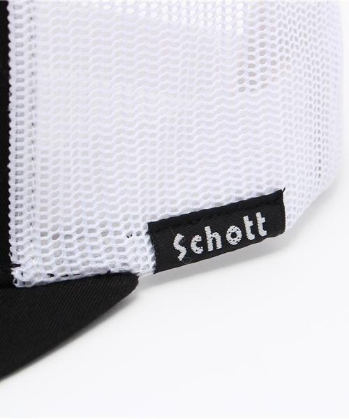 schott(ショット)の「Schott/ショット/TWILL TRUCKER CAP/ツイル トラッカー キャップ(キャップ・メンズ・ブラウン/ブラック系その他/ネイビー・FREE)」の11枚目の写真