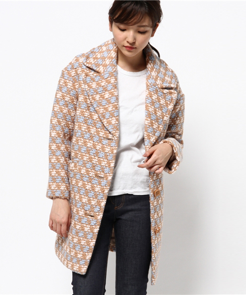 Lily Brown リリーブラウン の ブークレコクーンコート その他アウター Wear