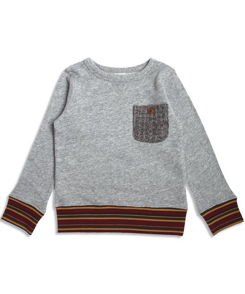 BREEZE（ブリーズ）の「ネット限定 ニットポケット付トレーナー（スウェット・キッズ・ネイビー/グレー/ライム・95/80/90/100/120/140/110/130）」の19枚目の写真