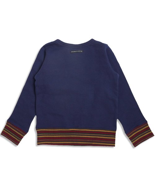 BREEZE（ブリーズ）の「ネット限定 ニットポケット付トレーナー（スウェット・キッズ・ネイビー/グレー/ライム・95/80/90/100/120/140/110/130）」の14枚目の写真