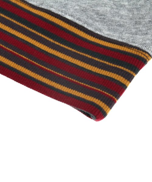 BREEZE（ブリーズ）の「ネット限定 ニットポケット付トレーナー（スウェット・キッズ・ネイビー/グレー/ライム・95/80/90/100/120/140/110/130）」の8枚目の写真