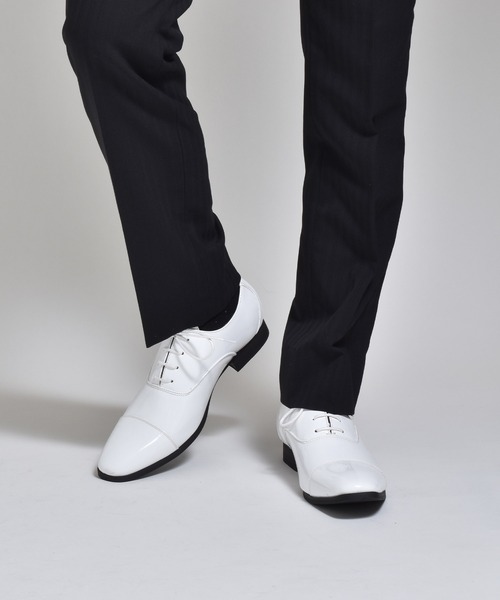 MM/ONE（エムエムワン）の「ストレートチップ ビジネスシューズ / 内羽根（ドレスシューズ・メンズ・ブラック/ダークブラウン/ブラウン系その他/ブラウン/ブラック系その他/ブラック系その他2/ホワイト系その他/ホワイト/ネイビー・43/40/41/42/44/46/45/39/38）」の10枚目の写真