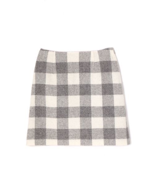 NATURAL BEAUTY BASIC(ナチュラルビューティーベーシック)の「ライトモッサチェックスカート(スカート・レディース・ブラック系その他/グレー系その他・SMALL/MEDIUM/LARGE/X-SMALL)」の5枚目の写真