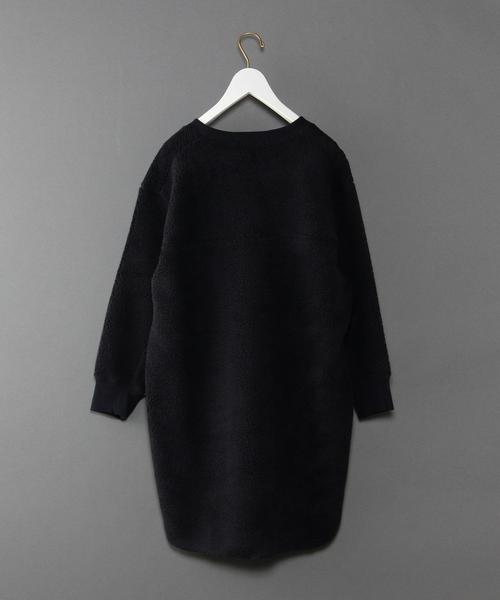BEAUTY&YOUTH UNITED ARROWS（ビューティーアンドユースユナイテッドアローズ）の「＜6(ROKU)＞BOA TUNIC PULLOVER/ｶｯﾄｿｰ◆（Tシャツ/カットソー・レディース・ベージュ/ネイビー・FREE）」の8枚目の写真