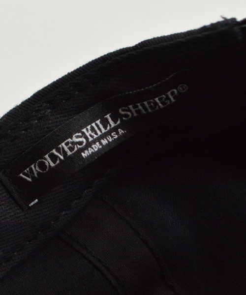 WOLVES KILL SHEEP（ウルヴスキルシープ）の「WOLVES KILL SHEEP/ウルブス キル シープ VINTAGE CALI PATCH CAP（キャップ・メンズ・ブラック/ネイビー/ブラック系その他/ブルー系その他・FREE）」の8枚目の写真