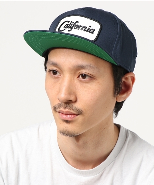 WOLVES KILL SHEEP（ウルヴスキルシープ）の「WOLVES KILL SHEEP/ウルブス キル シープ VINTAGE CALI PATCH CAP（キャップ・メンズ・ブラック/ネイビー/ブラック系その他/ブルー系その他・FREE）」の3枚目の写真