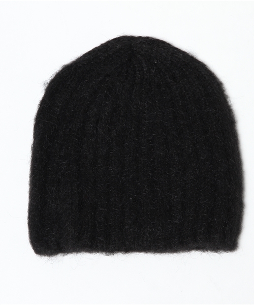 SLY（スライ）の「FAZZ RIB KNIT CAP（キャップ・レディース・ブラック/トップグレー・FREE）」の5枚目の写真