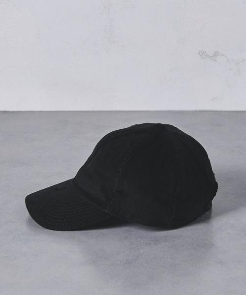 UNITED ARROWS(ユナイテッドアローズ)の「UWSC コーデュロイ キャップ ◆(キャップ・レディース・ダークグレー/ダークブラウン/ネイビー/ブラック・FREE)」の2枚目の写真