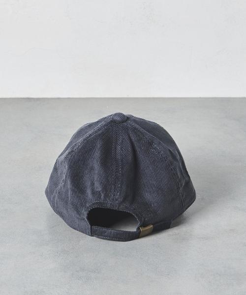 UNITED ARROWS(ユナイテッドアローズ)の「UWSC コーデュロイ キャップ ◆(キャップ・レディース・ダークグレー/ダークブラウン/ネイビー/ブラック・FREE)」の7枚目の写真